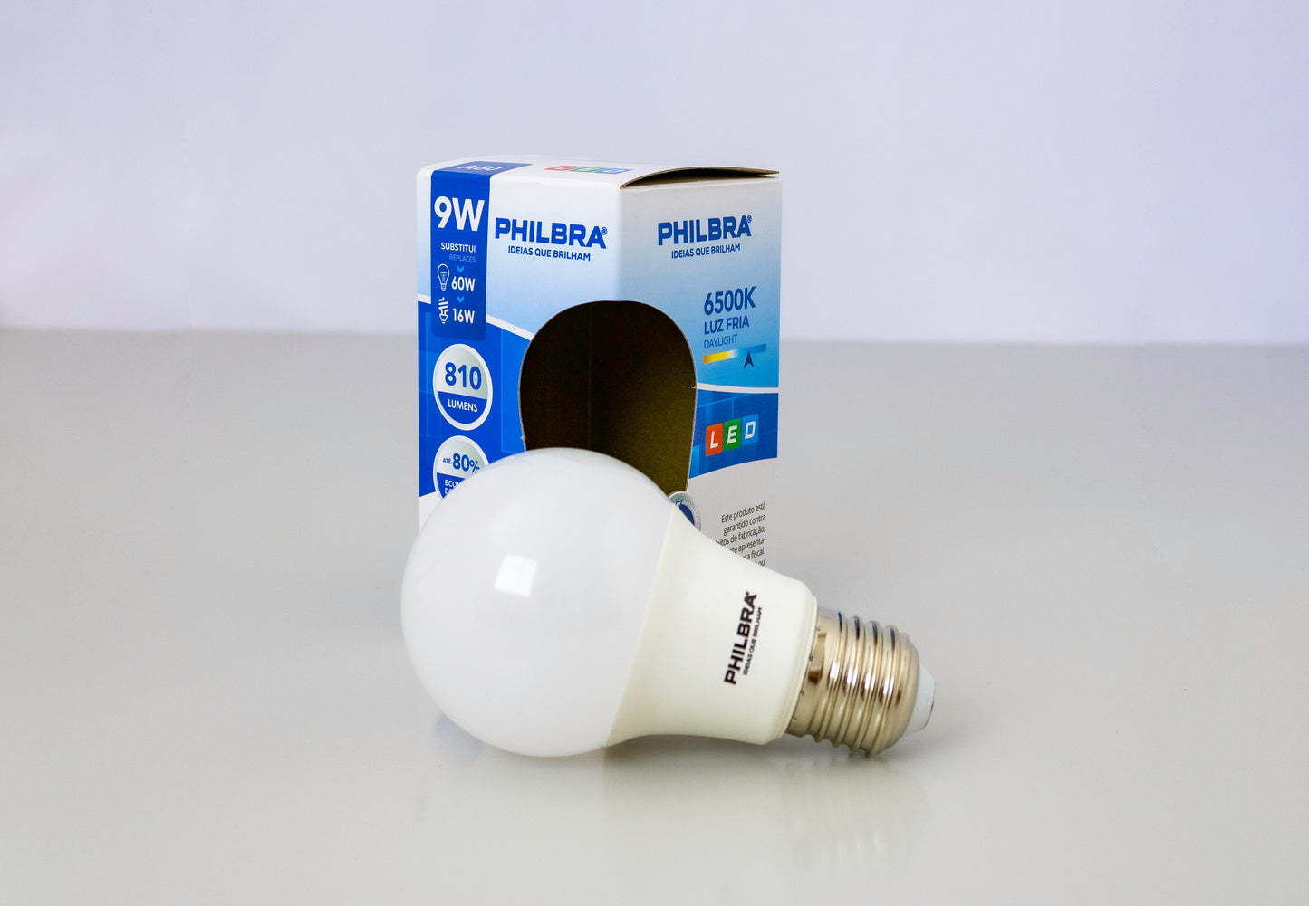 PHILBRA LED BULBO 9W 6500K