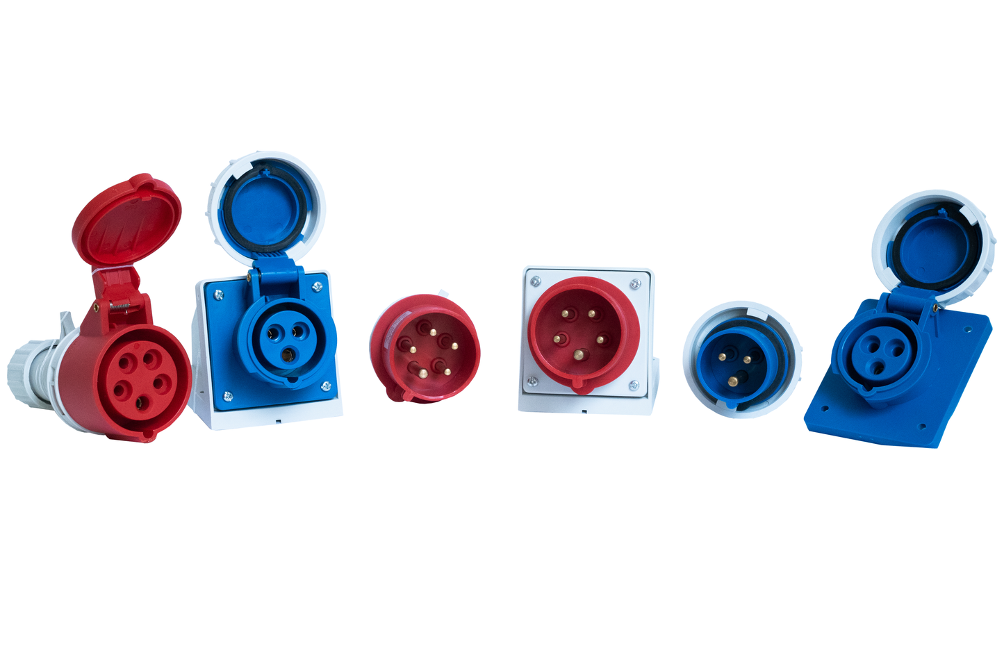 KM PLUGUE MÓVEL 4 POLOS 380/415V 32A VERMELHO