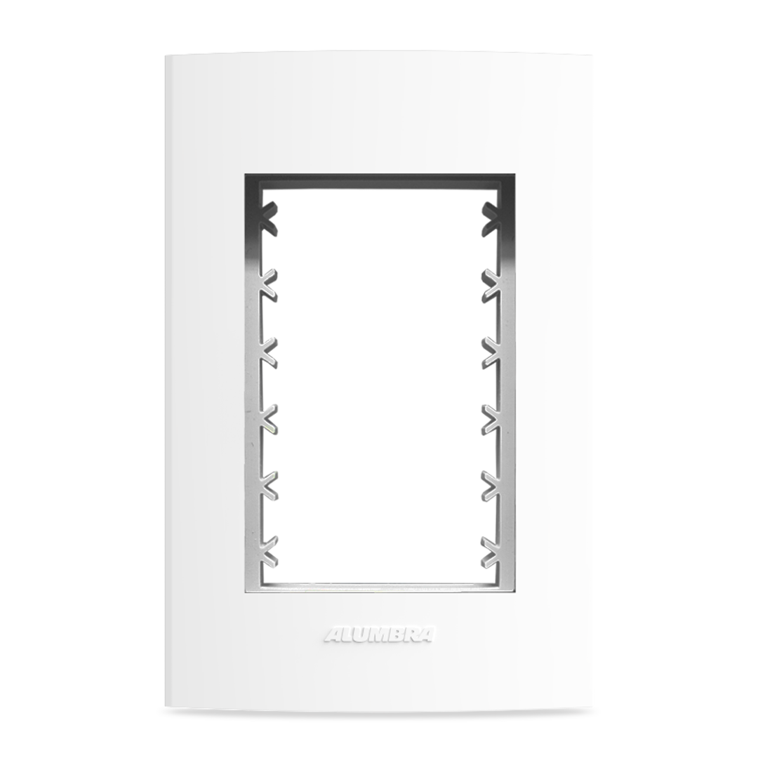 INOVA PRO PLACA C/ SUP. 4X2 - 3 MÓDULOS