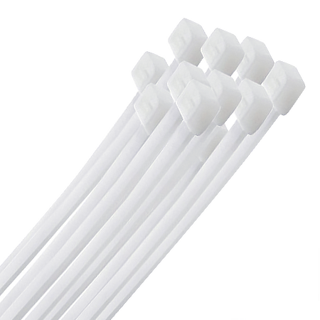 ALUMBRA ABRAÇADEIRA DE NYLON 500 x 4,8 PCT C/ 100 UNID. NATURAL