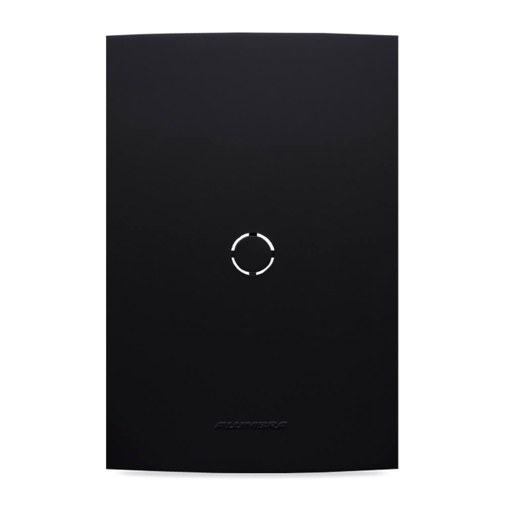 INOVA PRO CLASS PLACA 4X2 C/ SUPORTE CEGA/SAÍDA DE FIO PRETO ÉBANO