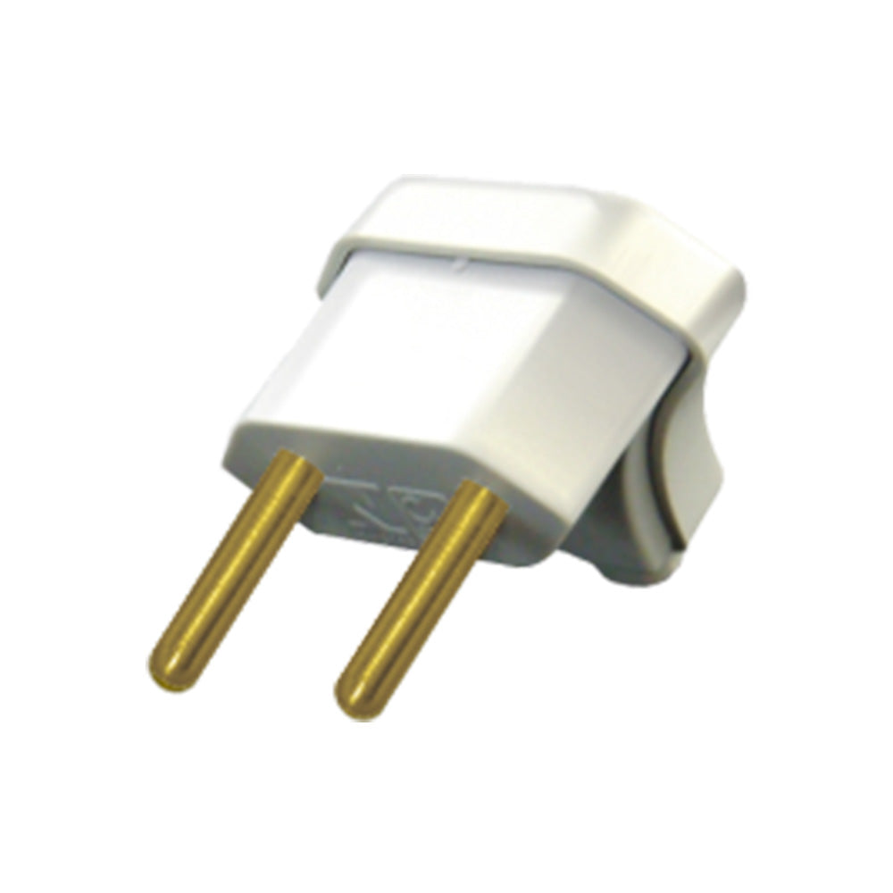 ALUMBRA PLUGUE TRIANGULAR 2P 10A BRANCO