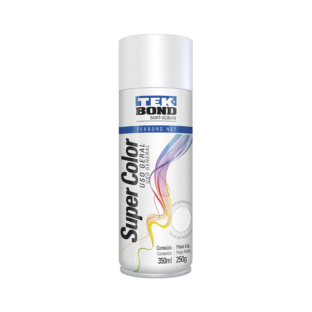 TINTA AEROSSOL BRANCO FOSCO USO GERAL 350ML/250G