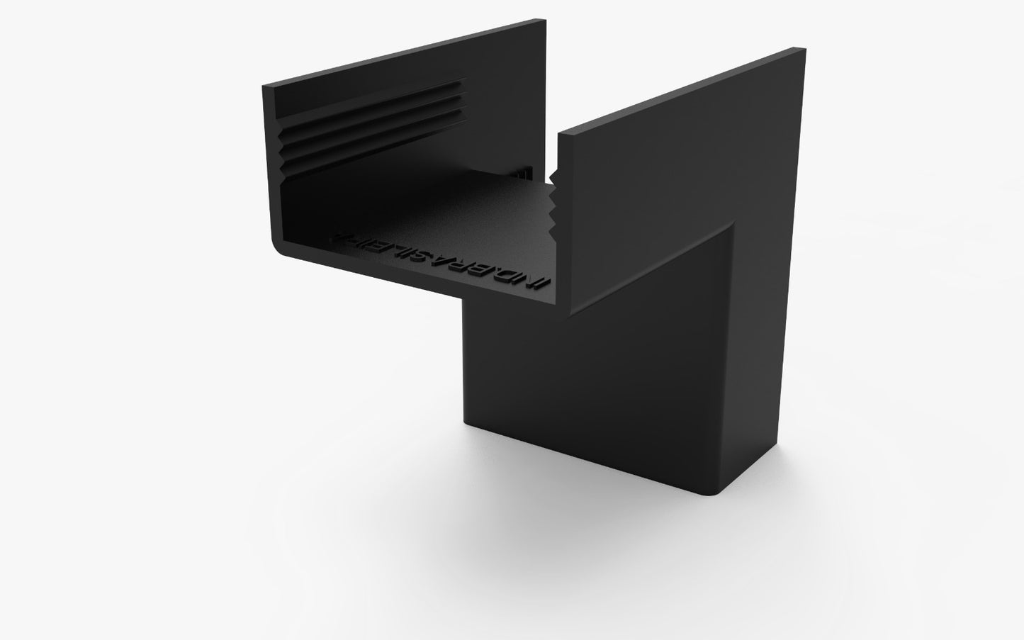 ALUMBRA MATA JUNTA COTOVELO EXTERNO 40X16MM PRETO - 02 UNID. NA EMBALAGEM