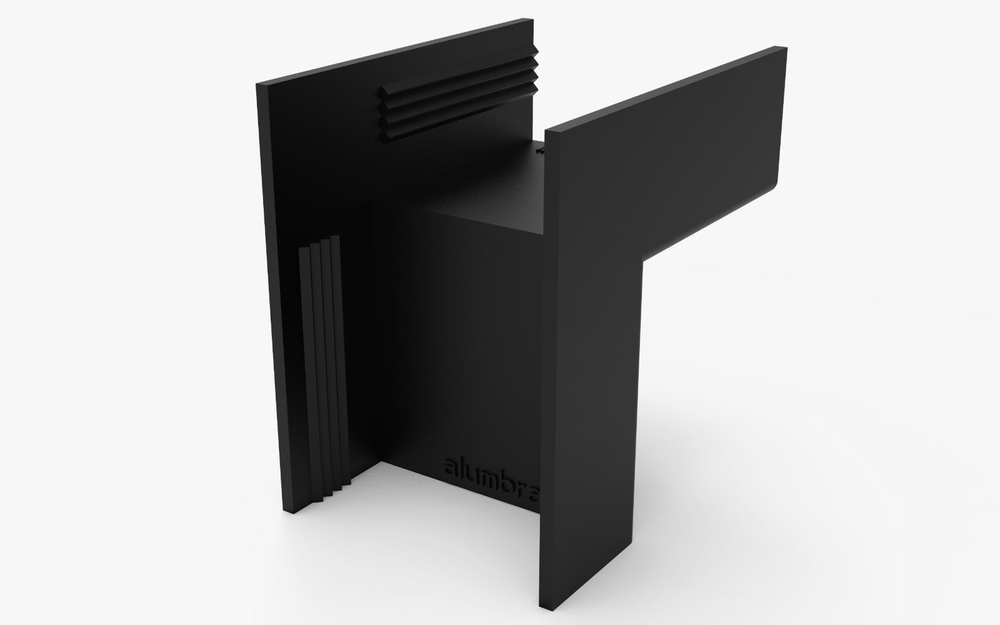 ALUMBRA MATA JUNTA COTOVELO EXT 20X10MM PRETO