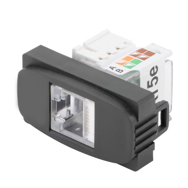 ALUMBRA GRACIA MAXX BLACK TOMADA RJ45 CAT.5E
