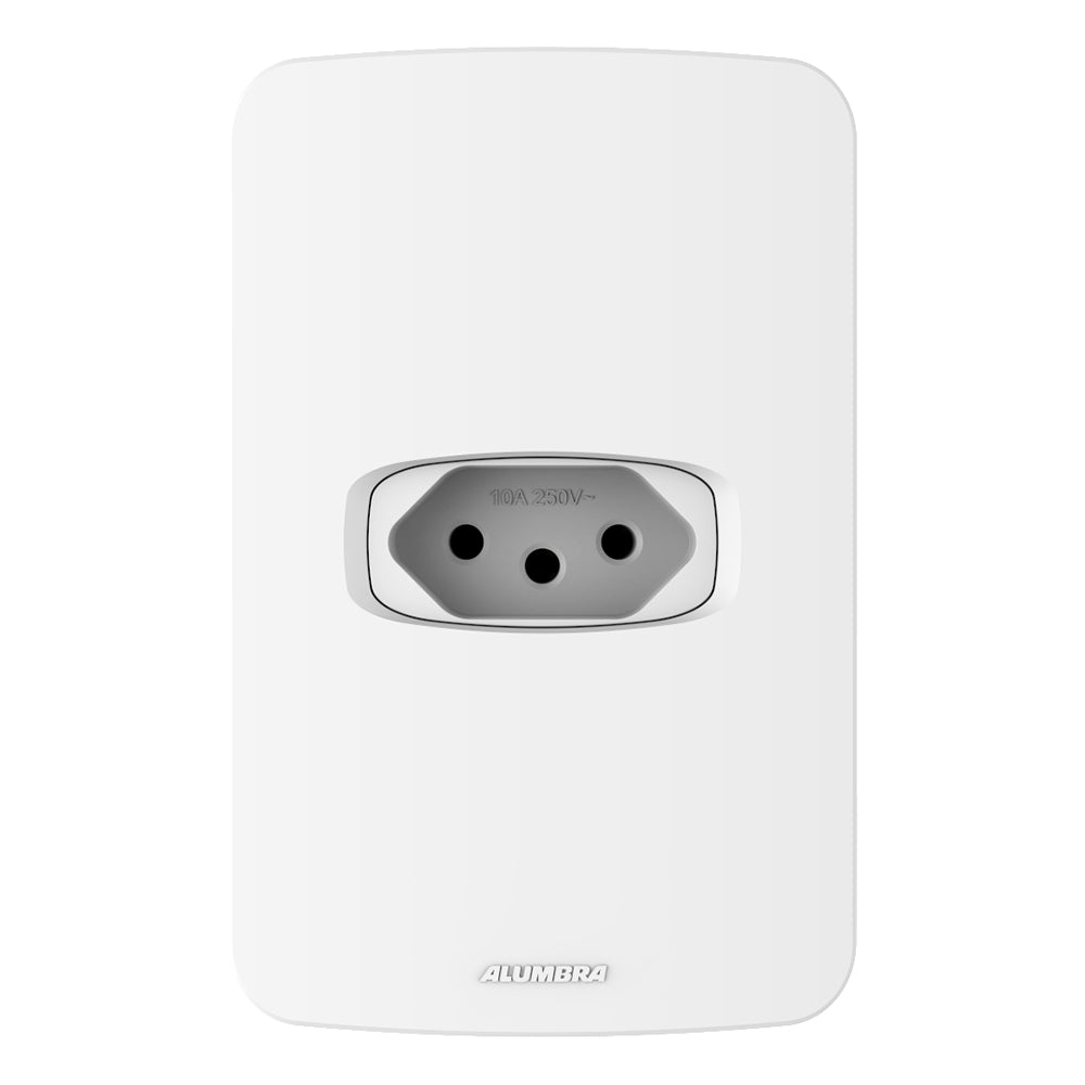 ALUMBRA GRACIA 1 TOMADA 20A C/PLACA 4X2 BR