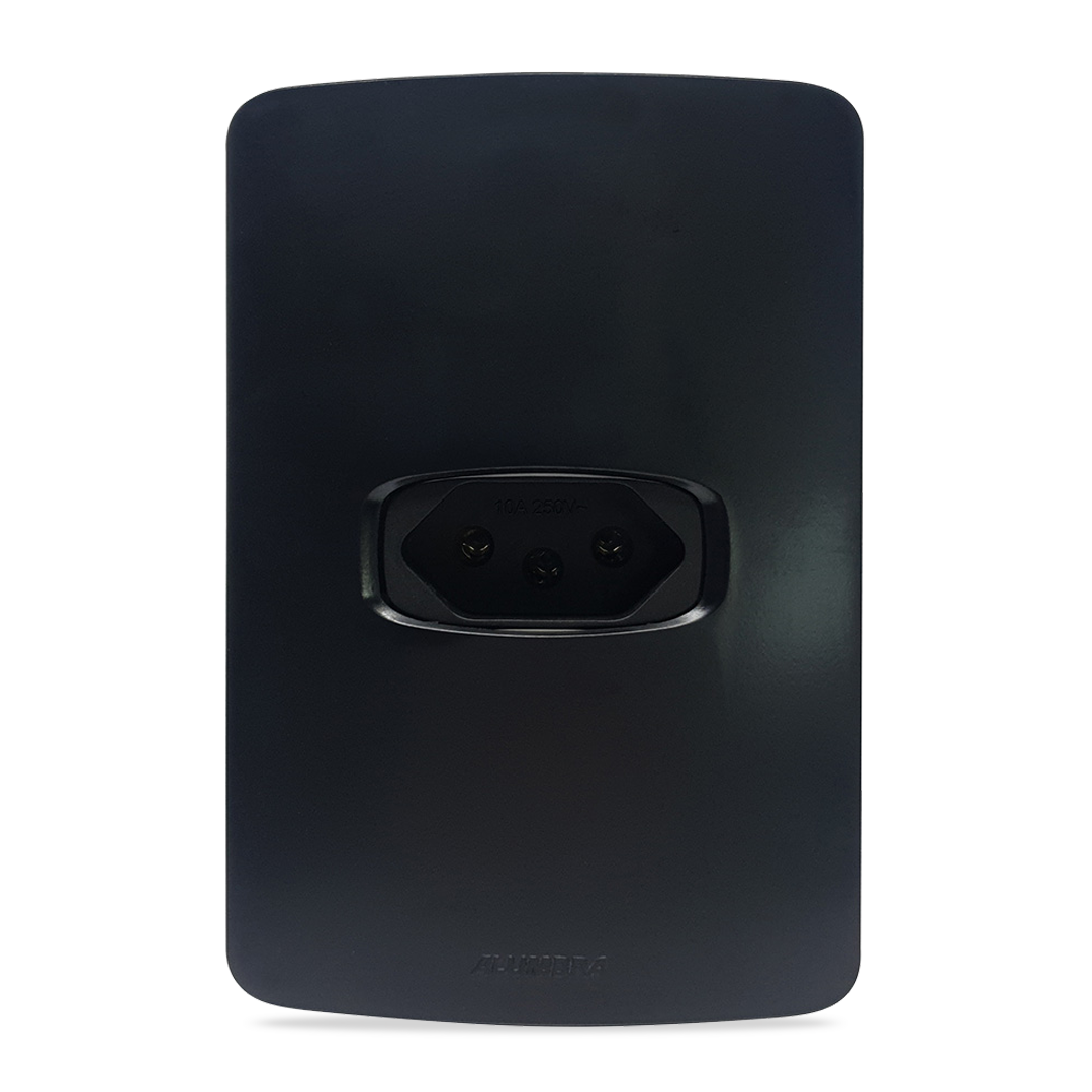 ALUMBRA GRACIA MAXX BLACK CONJUNTO TOMADA 10A