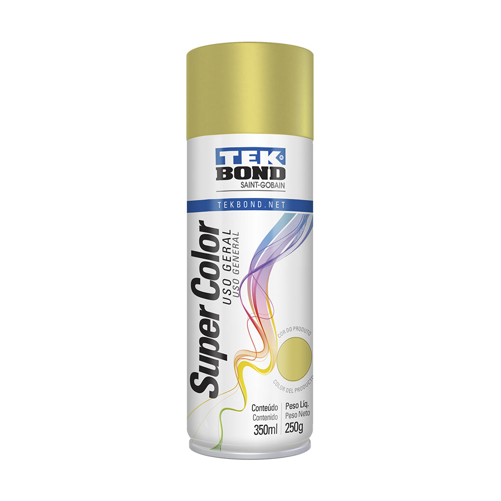 TINTA AEROSSOL DOURADO USO GERAL 350ML/250G