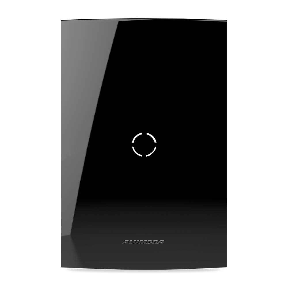 INOVA PRO CLASS PLACA 4X2 C/ SUPORTE CEGA/SAÍDA DE FIO BLACK PIANO