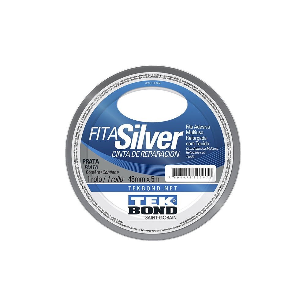 FITA SILVER PRATA 48MMX5M