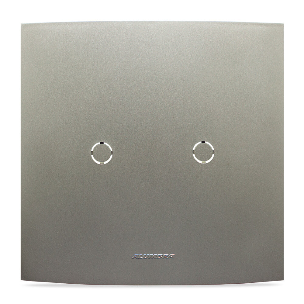 INOVA PRO CLASS PLACA 4X4 C/ SUPORTE CEGA/SAÍDA DE FIO CHAMPAGNE