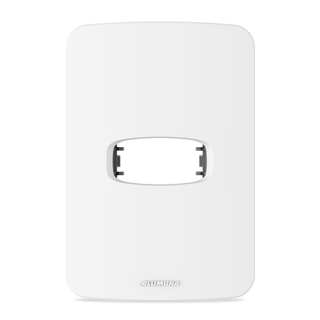 ALUMBRA GRACIA MAXX PLACA C/ SUPORTE 4X2 - 1 MÓDULO HORIZONTAL