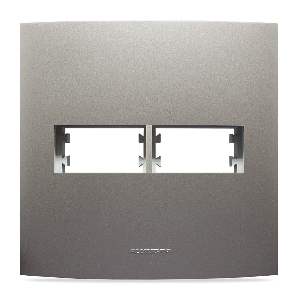 INOVA PRO CLASS PLACA 4X4 C/ SUPORTE 02 MÓDULOS TITANIUM