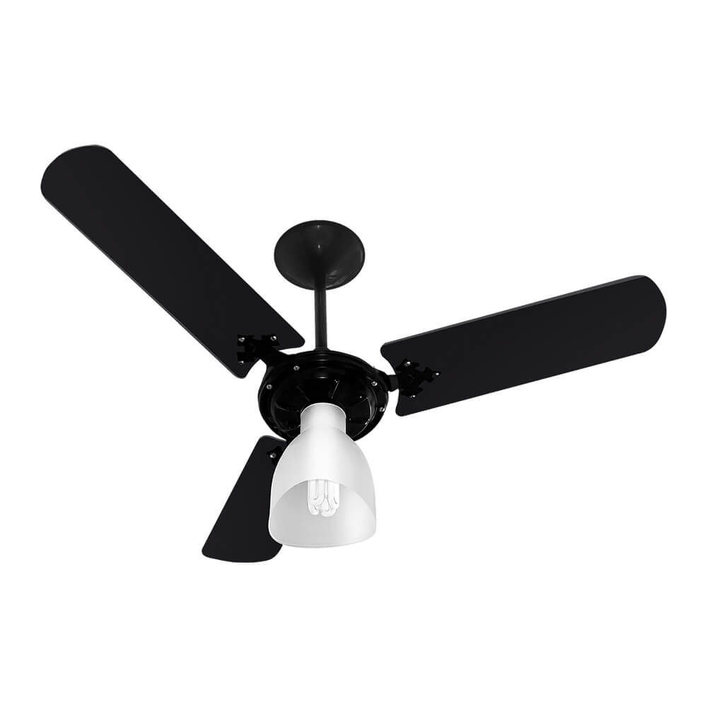 VENTI DELTA VENTILADOR NEW LIGHT 127V PRETO/PRETO