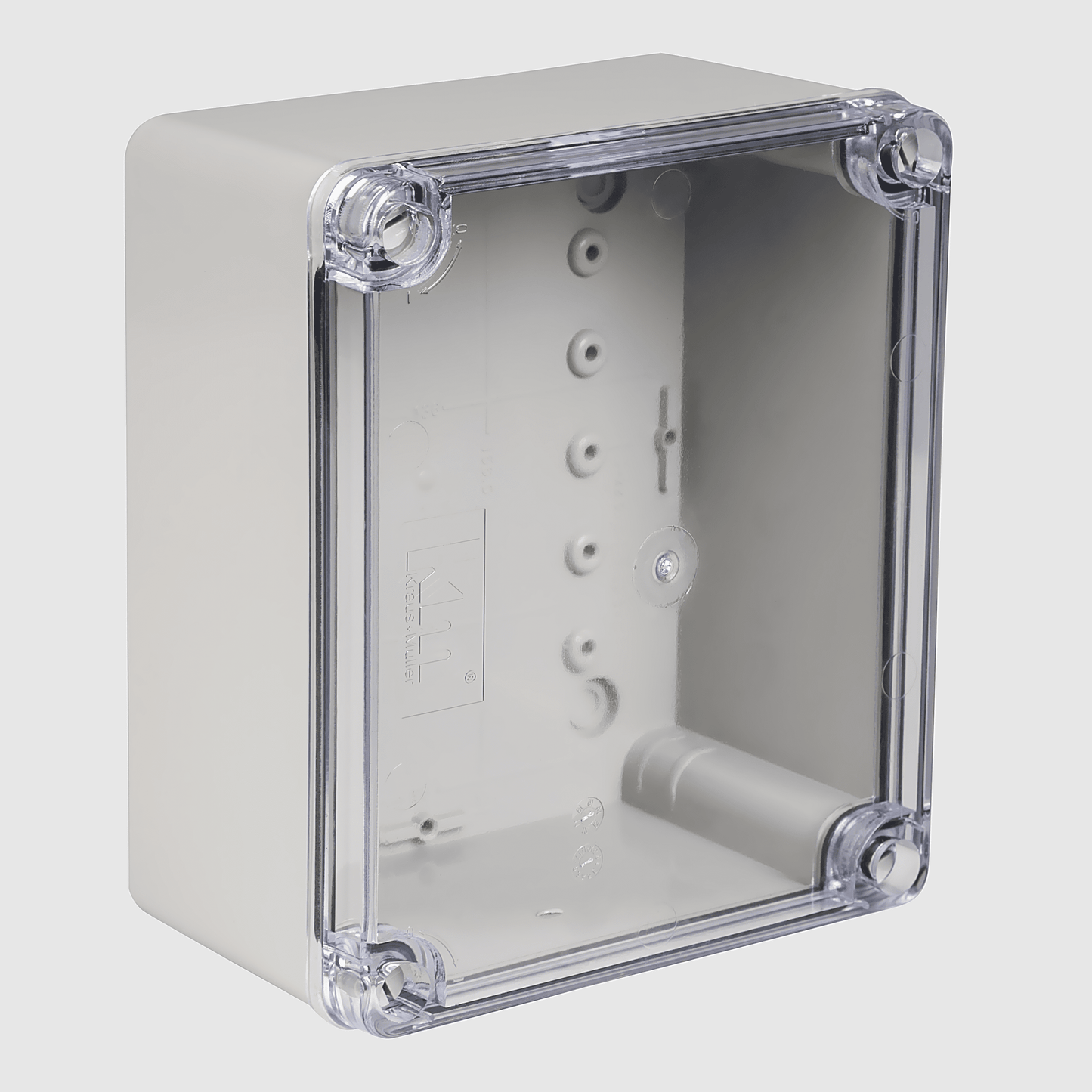 CAIXA DE PASSAGEM 170X145X90 CEGA TAMPA TRANSPARENTE