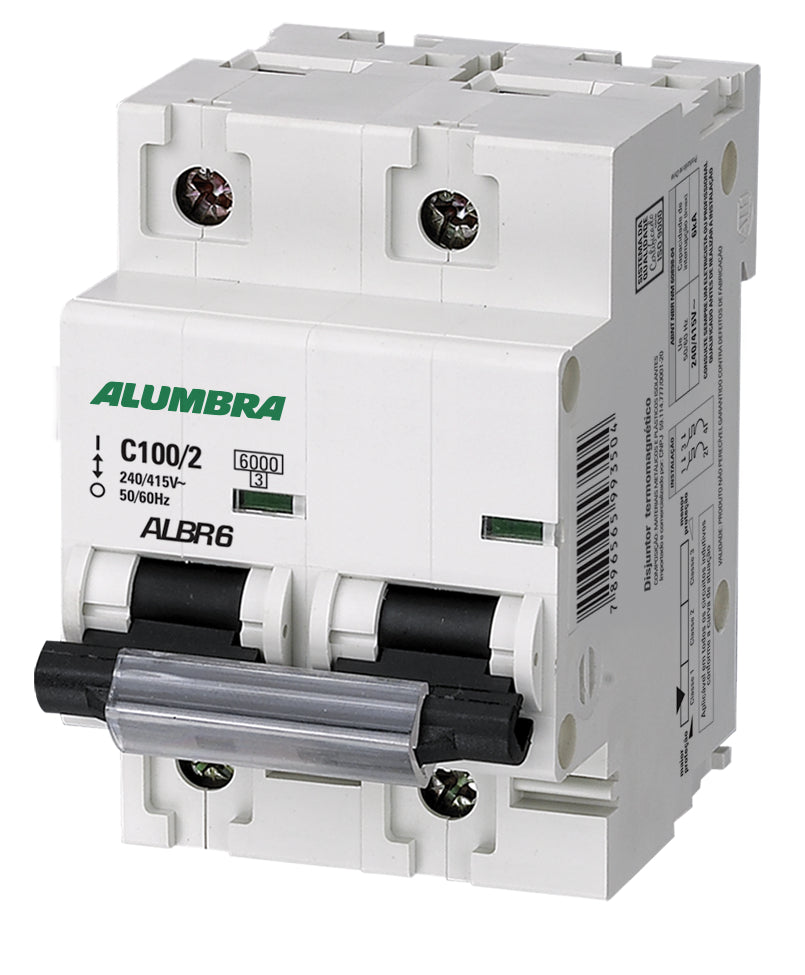 ALUMBRA DISJUNTOR 2P 100A 6KA