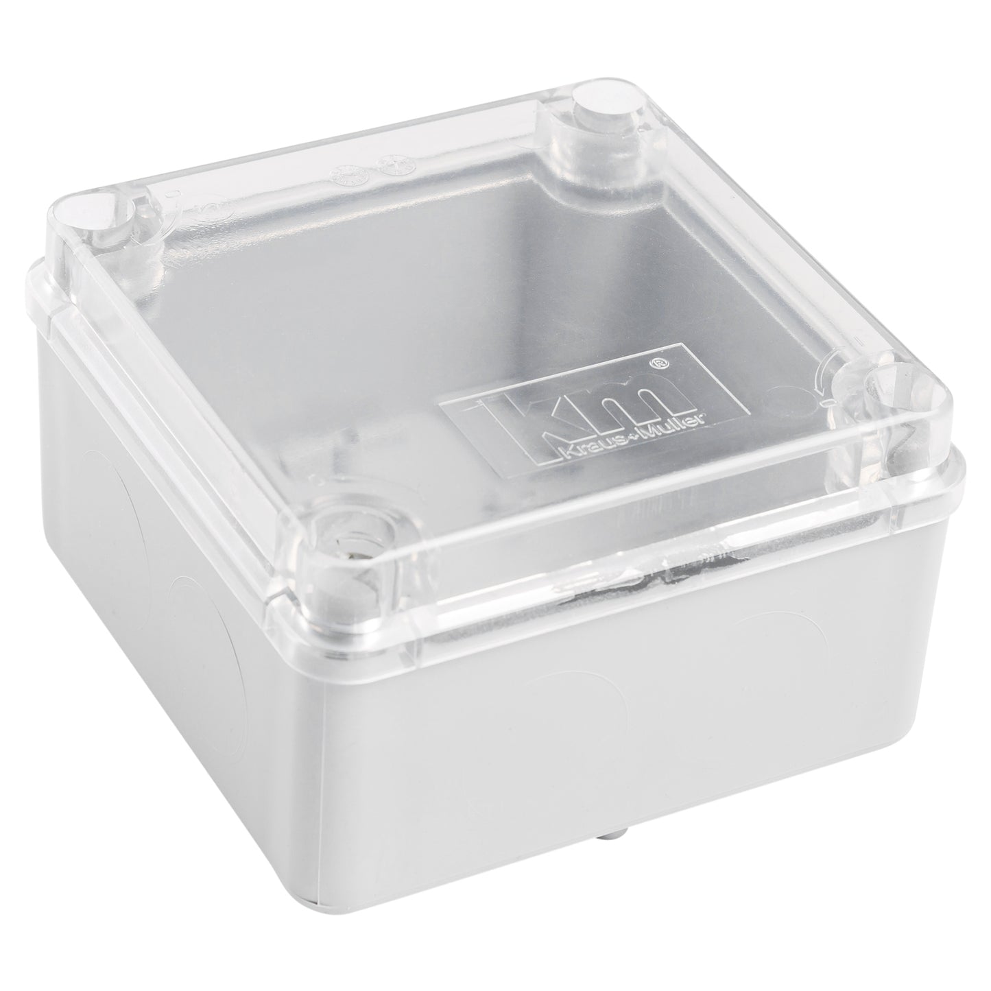 CAIXA DE PASSAGEM 154X110X70 CEGA TAMPA TRANSPARENTE