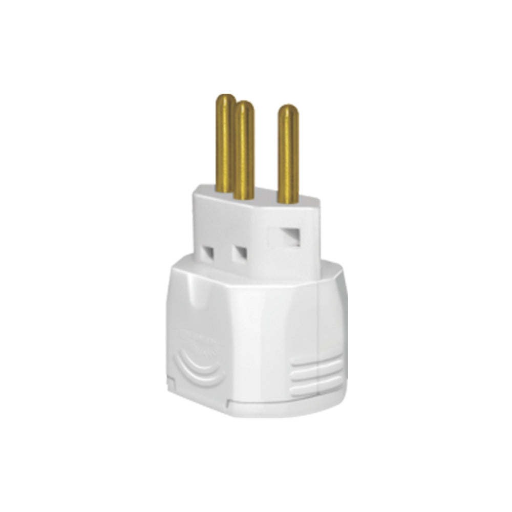 PLUGUES ADAPTADOR 2P+T 10A