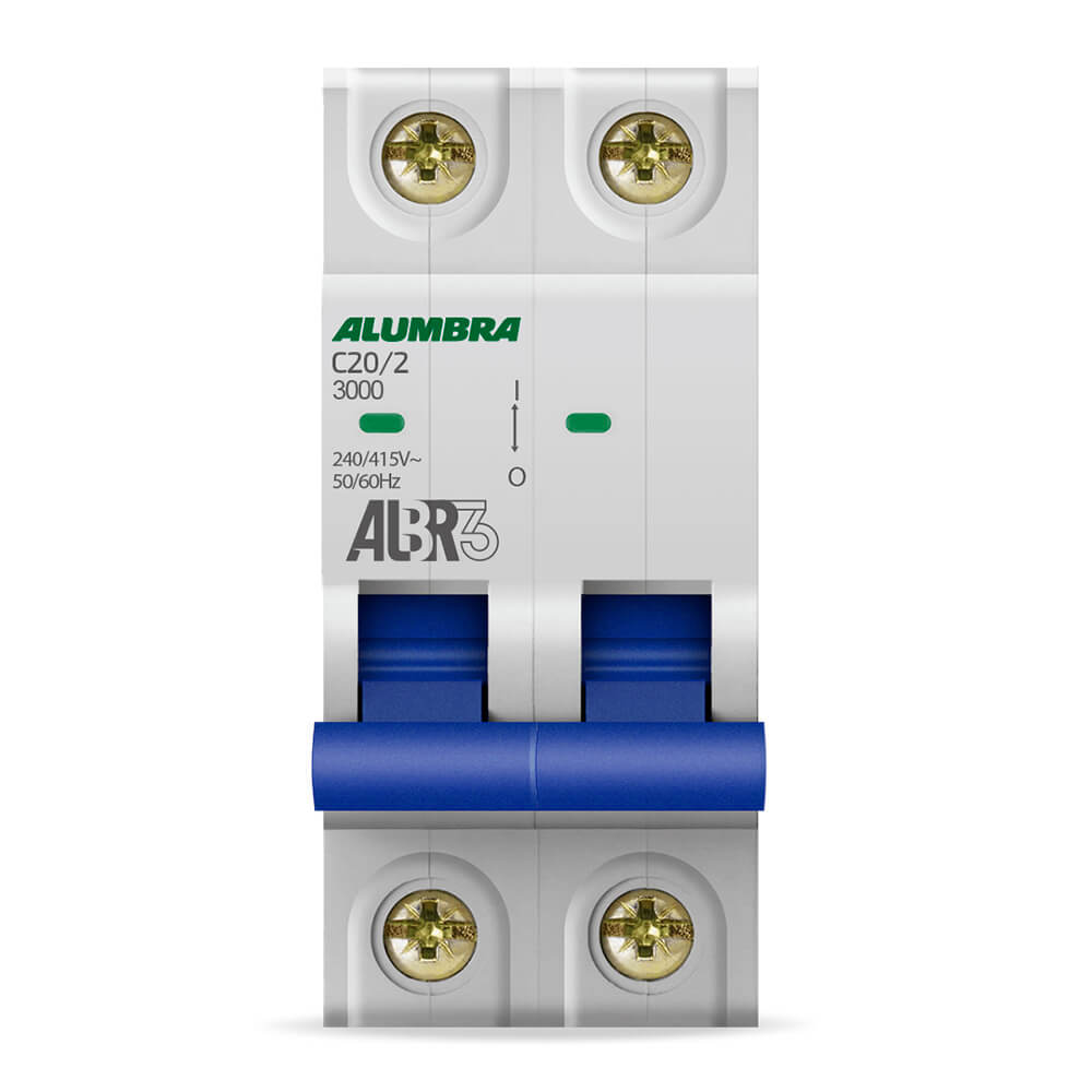 ALUMBRA DISJUNTOR 2P 20A