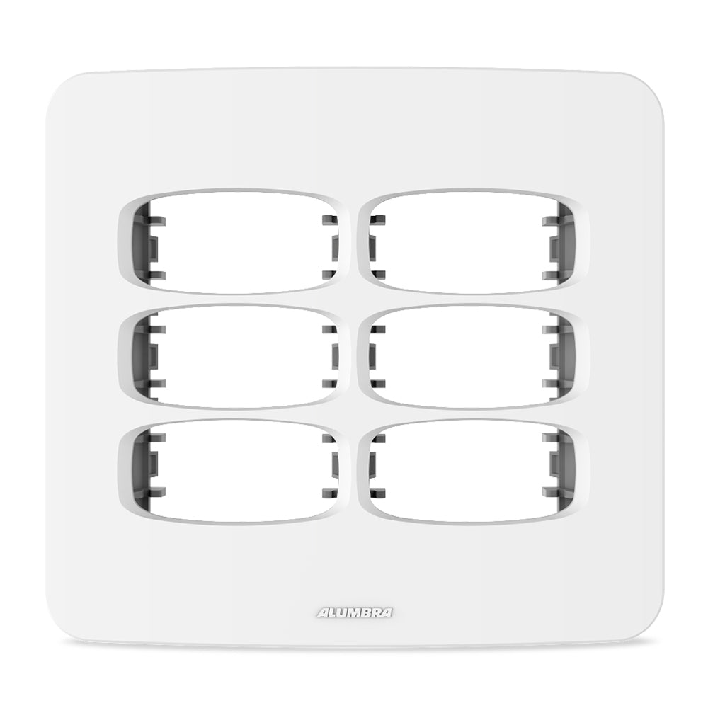 ALUMBRA GRACIA PLACA C/ SUPORTE 4X4 - 06 MÓDULOS