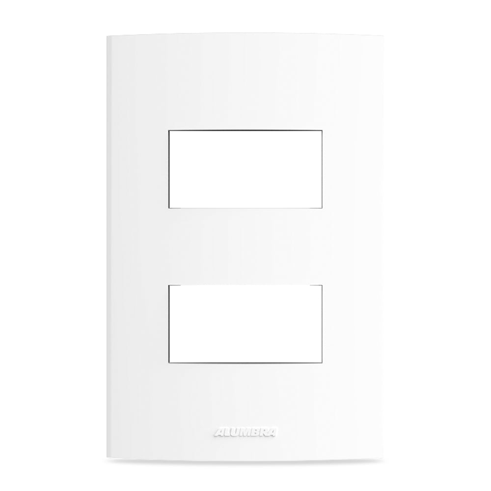 INOVA PRO PLACA C/ SUP. 4X2 - 2 MÓDULOS DISTANCIADOS