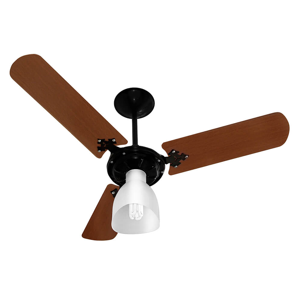 VENTI DELTA VENTILADOR NEW DELTA LIGHT 220V PRETO / MOGNO