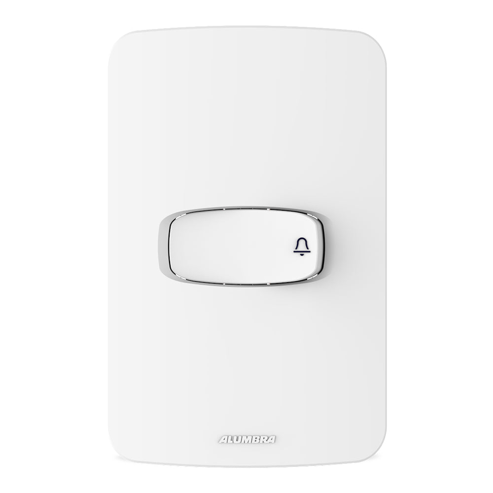 ALUMBRA GRACIA PULS.CAMP.10A 250V C/PL.4X2 BR