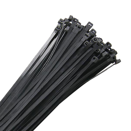 ALUMBRA ABRAÇADEIRA DE NYLON 400 x 7,6 PCT C/ 50 UNID. PRETO