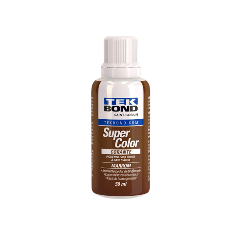 CORANTE LIQUIDO MARROM 50ML NAO PERIGOSO